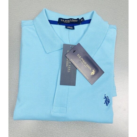 US Polo Assn. Other - US.POLO ASSN. MEN'S POLO SHIRT 100% COTTON XL BLUE
